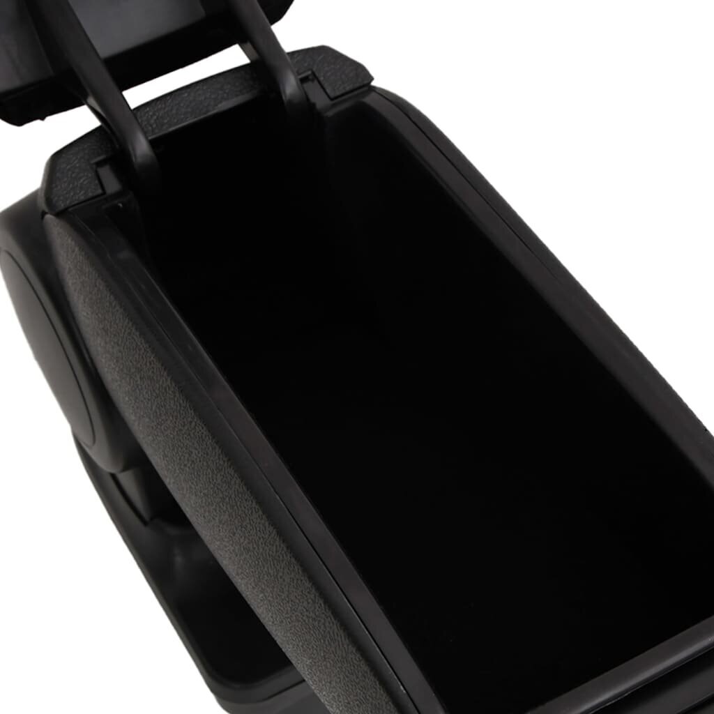 vidaXL Auton käsinoja musta 13x36x(30-46) cm ABS hinta ja tiedot | Lisätarvikkeet autoiluun | hobbyhall.fi