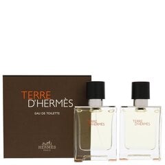 Hermès Terre D´ Hermes Edt Spray 2 x 50 ml hinta ja tiedot | Naisten hajuvedet | hobbyhall.fi