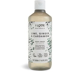 Natura ls kosteuttava suihkugeeli Natura ls lime, inkivääri & kardemonia, 500 ml hinta ja tiedot | Suihkusaippuat ja suihkugeelit | hobbyhall.fi