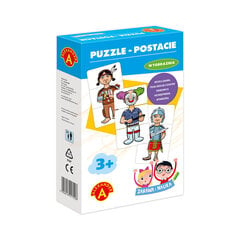 Alexander Puzzle -hahmot - Hauska ja oppiminen 18394 hinta ja tiedot | Kehittävät lelut | hobbyhall.fi