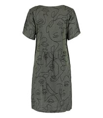 Zabaione naisten mekko CARLA KL*31, t.oliiv 4067218967255 hinta ja tiedot | Mekot | hobbyhall.fi