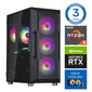 INTOP AQUA Ryzen 5 7600X 16GB DDR5 500SSD M.2 NVME+2TB RTX4060 8GB no-OS hinta ja tiedot | Pöytätietokoneet | hobbyhall.fi