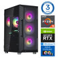 INTOP AQUA Ryzen 5 7600X 32GB DDR5 500SSD M.2 NVME+2TB RTX4060 8GB WIN11 hinta ja tiedot | Pöytätietokoneet | hobbyhall.fi