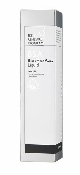 Ihonkuorinta mustapäitä vastaan ​​BSA BlackHead Away (Liquid) 110 g hinta ja tiedot | Kasvojen puhdistusaineet | hobbyhall.fi