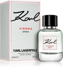 Tuoksu Karl Lagerfeld Vienna Opera EDT miehille 60 ml hinta ja tiedot | Miesten hajuvedet | hobbyhall.fi