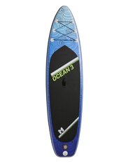 Sininen hirvi - Ocean 3 - puhallettava SUP-lauta, 335 x 83,5 x 15 cm hinta ja tiedot | SUP-laudat | hobbyhall.fi