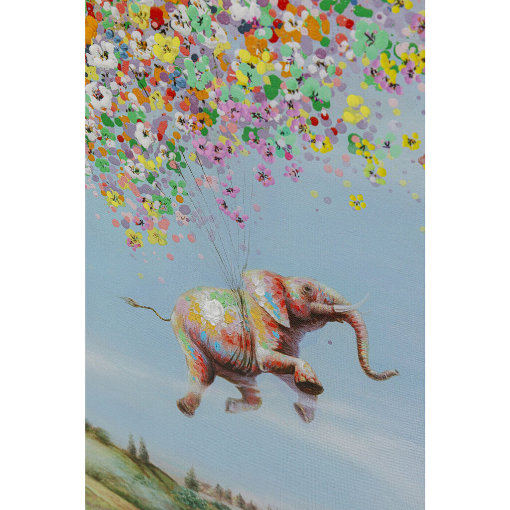 Taulu, Elephant, In Day 120x160cm hinta ja tiedot | Taulut | hobbyhall.fi