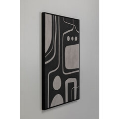 Kanvas Picture Artistic Blacky 70x110cm hinta ja tiedot | Taulut | hobbyhall.fi