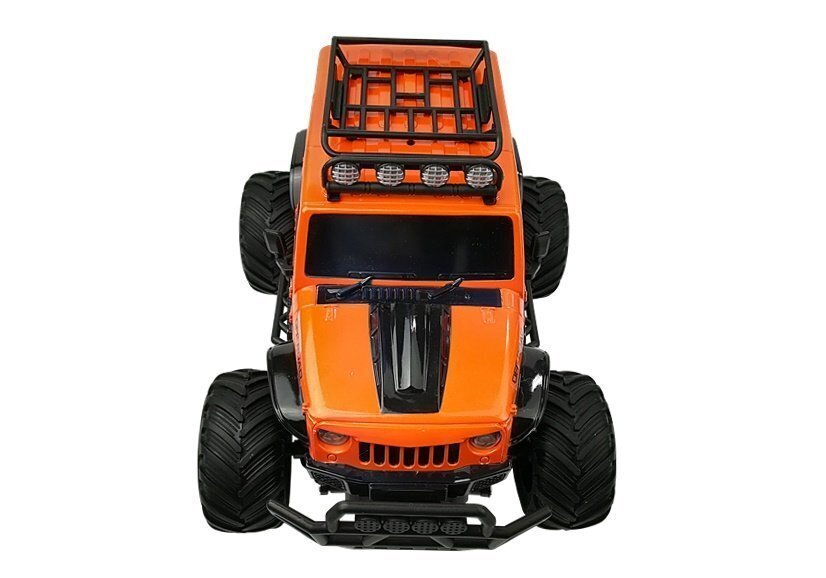 Kauko-ohjattava Off-road jeeppi, oranssi hinta ja tiedot | Poikien lelut | hobbyhall.fi