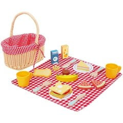 Puinen piknik-setti Tooky Toy 23 osaa hinta ja tiedot | Tyttöjen lelut | hobbyhall.fi