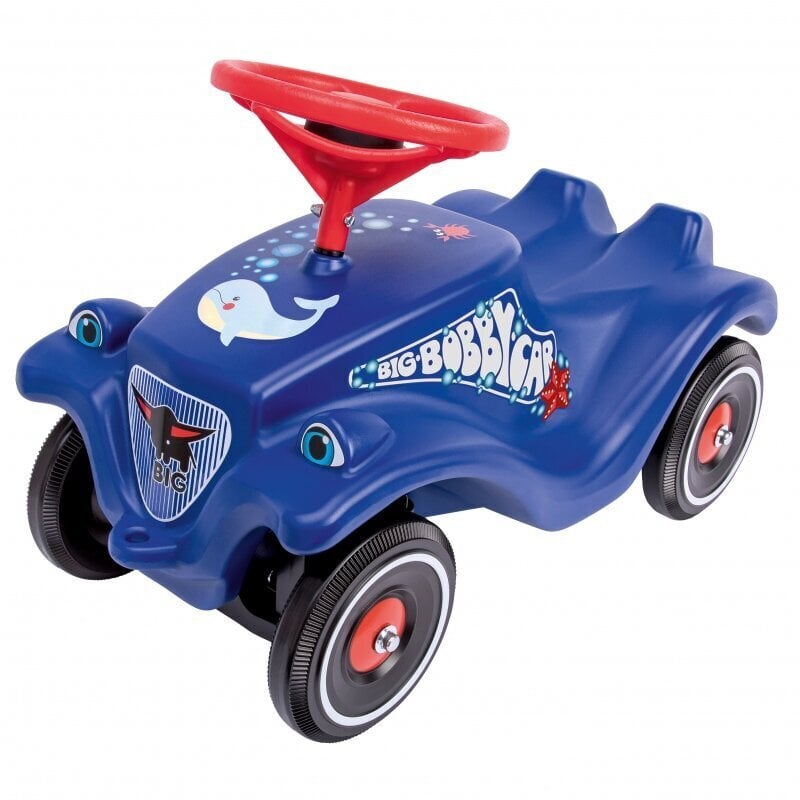 Bobby Car Dolphin potkuauto Big, sininen hinta ja tiedot | Vauvan lelut | hobbyhall.fi