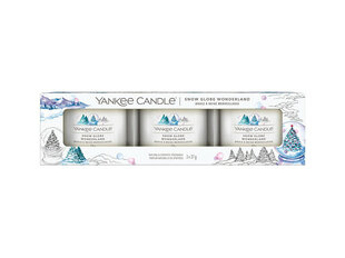 Yankee Candle Snow Globe Wonderland tuoksukynttiläsetti, 3 x 37 g hinta ja tiedot | Yankee Candle Huonekalut ja sisustus | hobbyhall.fi