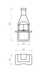 Ulkobetonigrilli Spring hinta ja tiedot | Grillit | hobbyhall.fi