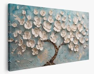 Taulu White-Flowered Tree hinta ja tiedot | Taulut | hobbyhall.fi