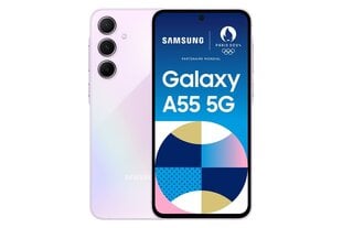 SAMSUNG GALAXY A55 5G LIGHT VIOLET 256GB hinta ja tiedot | Matkapuhelimet | hobbyhall.fi