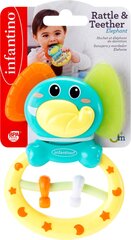 Rattle-chewer Elephant Infantino hinta ja tiedot | Infantino Lapset | hobbyhall.fi