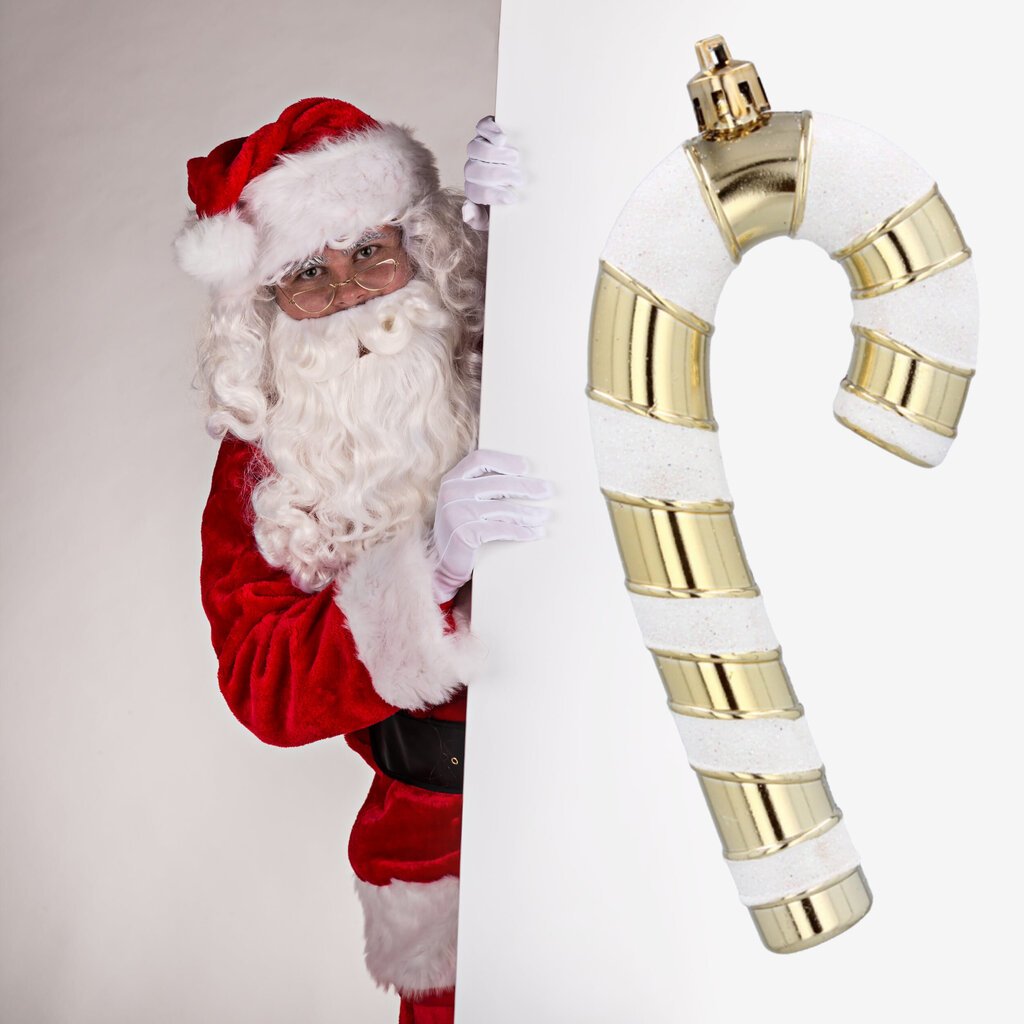 Kultaiset joulukuusenkoristeet 9 cm, 4 kpl hinta ja tiedot | Joulukuusen koristeet | hobbyhall.fi