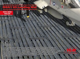 Liimattava malli ICM 48410 M8A1 US Landing Mat (153x245 mm) 1/48 hinta ja tiedot | Koottavat pienoismallit | hobbyhall.fi