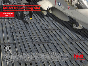 Liimattava malli ICM 48410 M8A1 US Landing Mat (153x245 mm) 1/48 hinta ja tiedot | Koottavat pienoismallit | hobbyhall.fi