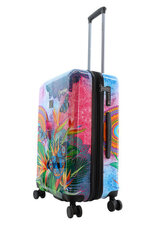 Saxoline butterfly nature m keskikokoinen matkalaukku 67x45x25 hinta ja tiedot | Matkalaukut ja -kassit | hobbyhall.fi