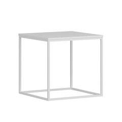 Basak sivupöytä, valkoinen hinta ja tiedot | Sohvapöydät | hobbyhall.fi