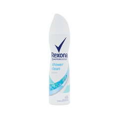 Antiperspirantti deodorantti Rexona Shower Clean, 150 ml hinta ja tiedot | Deodorantit | hobbyhall.fi