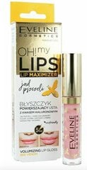 Huulikiilto Eveline Oh! My Lips Lip Maximizer, lip augmentation, sisältää mehiläismyrkkyä, 4.5 ml hinta ja tiedot | Huulipunat, huulikiillot ja huulirasvat | hobbyhall.fi