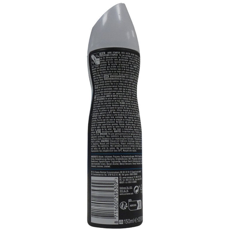 Antiperspirantti deodorantti Rexona Invisible, Aqua, 150 ml hinta ja tiedot | Deodorantit | hobbyhall.fi