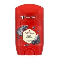 Kiinteä deodorantti-antiperspirantti Old Spice Rock with Charcoal, 50 ml hinta ja tiedot | Deodorantit | hobbyhall.fi