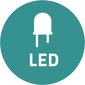 RIDDER Meikkipeili Shuri LED kosketuskytkin hinta ja tiedot | Kosmetiikkalaukut ja peilit | hobbyhall.fi