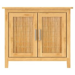 EISL Kylpyhuoneen allaskaappi bambu 67x28x60 cm hinta ja tiedot | Kylpyhuonekaapit | hobbyhall.fi