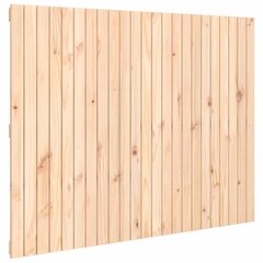 vidaXL Sängynpääty seinälle 146,5x3x110 cm täysi mänty hinta ja tiedot | Sängyt | hobbyhall.fi