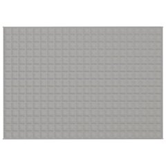 vidaXL Painopeitto harmaa 155x220 cm 7 kg kangas hinta ja tiedot | Peitot | hobbyhall.fi