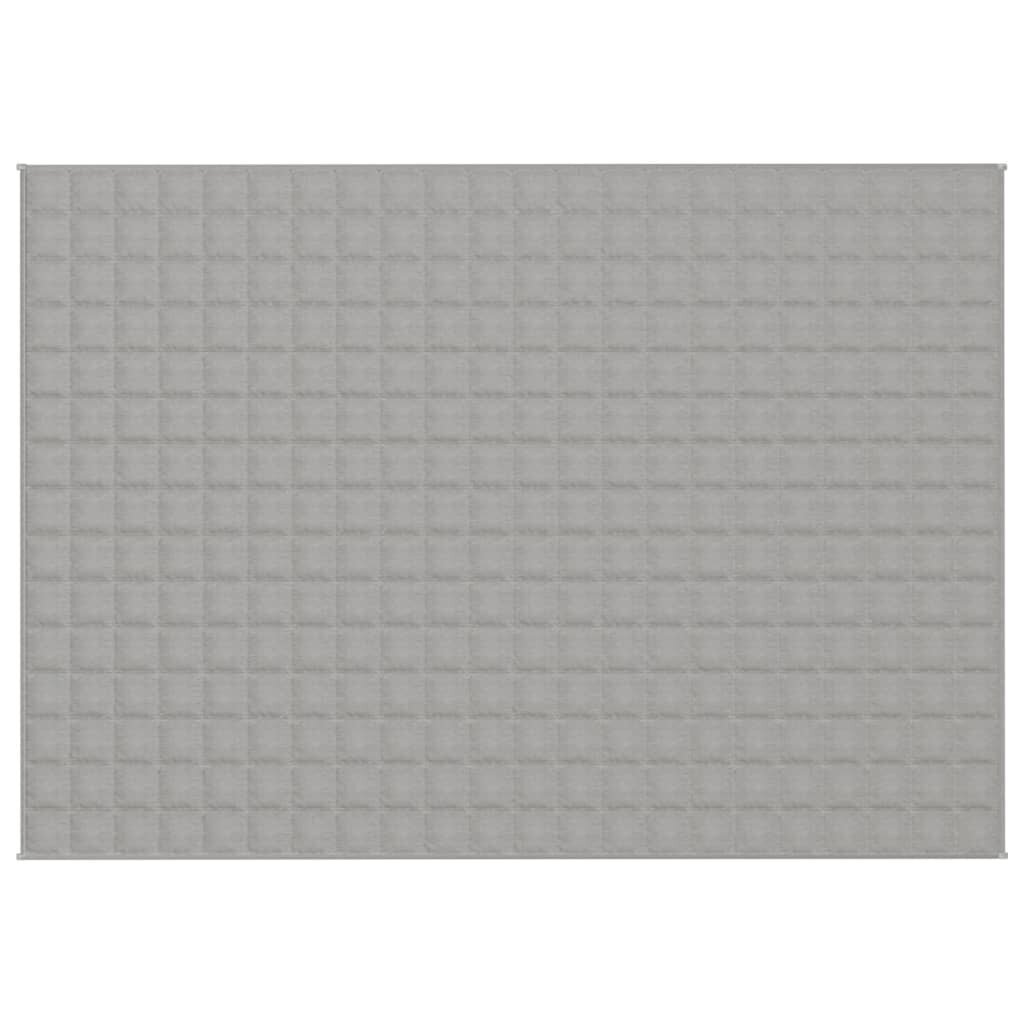 vidaXL Painopeitto harmaa 155x220 cm 7 kg kangas hinta ja tiedot | Peitot | hobbyhall.fi