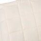 vidaXL Painopeitto vaalea kerma 150x200 cm 11 kg kangas hinta ja tiedot | Peitot | hobbyhall.fi