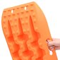 vidaXL Luistonestomatto 2 kpl oranssi 106x30,5x7 cm nailon hinta ja tiedot | Lisätarvikkeet autoiluun | hobbyhall.fi