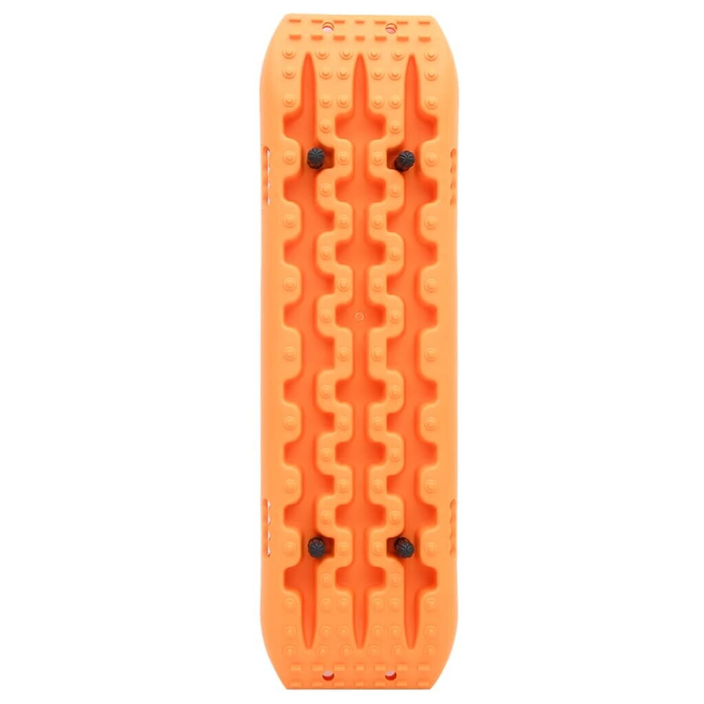 vidaXL Luistonestomatto 2 kpl oranssi 106x30,5x7 cm nailon hinta ja tiedot | Lisätarvikkeet autoiluun | hobbyhall.fi