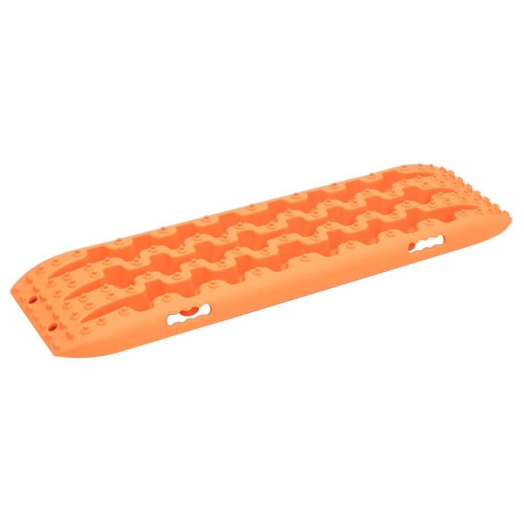 vidaXL Luistonestomatto 2 kpl oranssi 106x30,5x7 cm nailon hinta ja tiedot | Lisätarvikkeet autoiluun | hobbyhall.fi