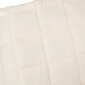 vidaXL Painopeitto vaalea kerma 200x225 cm 9 kg kangas hinta ja tiedot | Peitot | hobbyhall.fi