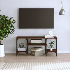 vidaXL TV-taso ruskea tammi 102x35x45,5 cm tekninen puu hinta ja tiedot | TV-tasot | hobbyhall.fi