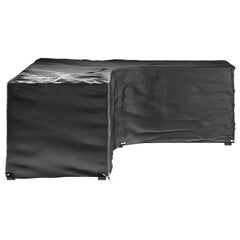 vidaXL Ulkokalustesuojat 2 kpl L-muoto 18 purjerengasta 285x220x80 cm hinta ja tiedot | Istuintyynyt, pehmusteet ja päälliset | hobbyhall.fi