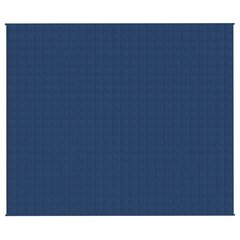 vidaXL Painopeitto sininen 220x260 cm 11 kg kangas hinta ja tiedot | Peitot | hobbyhall.fi