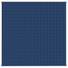 vidaXL Painopeitto sininen 200x200 cm 13 kg kangas hinta ja tiedot | Peitot | hobbyhall.fi