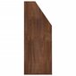 vidaXL Lasten lehtiteline ruskea tammi 71x30x78,5 cm tekninen puu hinta ja tiedot | Hyllyt | hobbyhall.fi