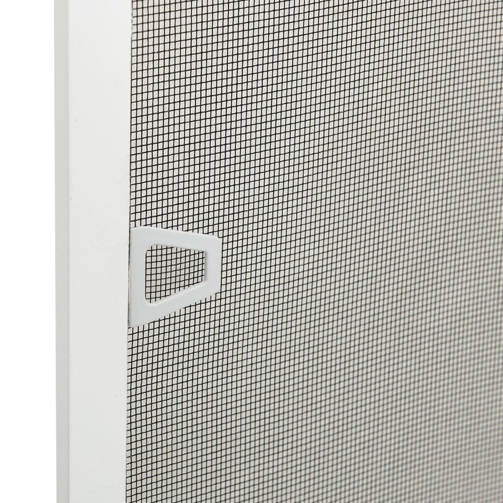 vidaXL Hyönteisverkko ikkunaan valkoinen 80x100 cm hinta ja tiedot | Hyttysverkot | hobbyhall.fi