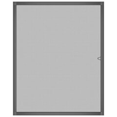 vidaXL Hyönteisverkko ikkunaan antrasiitti 100x120 cm hinta ja tiedot | Hyttysverkot | hobbyhall.fi