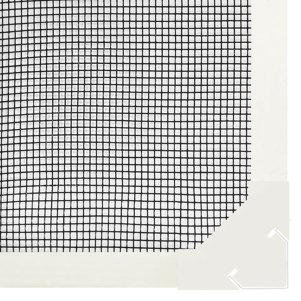 vidaXL Magneettinen hyönteisverkko ikkunaan valkoinen 120x140 cm hinta ja tiedot | Hyttysverkot | hobbyhall.fi