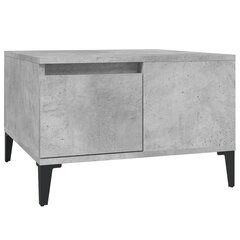 vidaXL Sohvapöytä betoninharmaa 55x55x36,5 cm tekninen puu hinta ja tiedot | Sohvapöydät | hobbyhall.fi