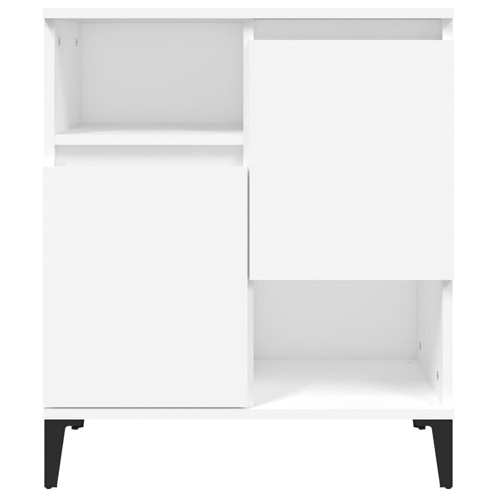 vidaXL Senkki valkoinen 60x35x70 cm tekninen puu hinta ja tiedot | Olohuoneen kaapit ja lipastot | hobbyhall.fi