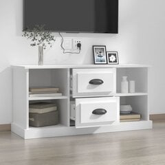 vidaXL TV-taso valkoinen 99,5x35,5x48 cm tekninen puu hinta ja tiedot | TV-tasot | hobbyhall.fi